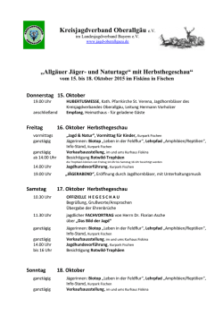 Hochwildhegegemeinschaft Sonthofen