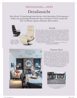 DRIP Beistelltisch in "DAS IDEALE HEIM" (03/2016)