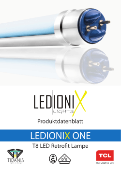 ledionix one - Tidanis GmbH