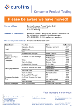 Please be aware we have moved!