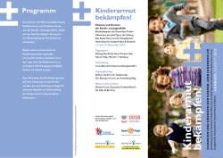 Kinderarm ut bekämpfen! - Evangelische Hochschule