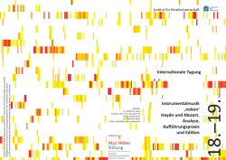 Instrumentalmusik &sbquo;neben` Haydn und Mozart. Analyse