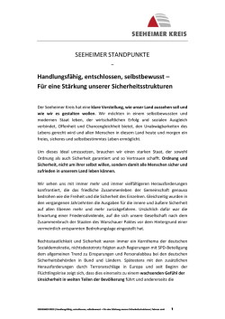 Handlungsf&auml;hig, entschlossen, selbstbewusst