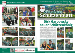 Neuenheerser Schützenblatt - Schützenbruderschaft St. Fabian und