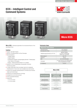 Micro ICCS Datenblatt