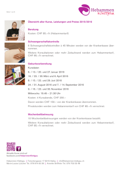 Hebammen Klettgau