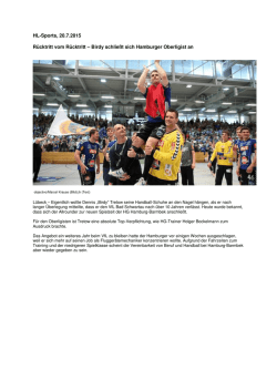 HL-Sports Dennis Tretow - HG Hamburg