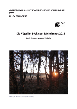Die V&ouml;gel im S&ouml;ckinger Michelmoos 2015