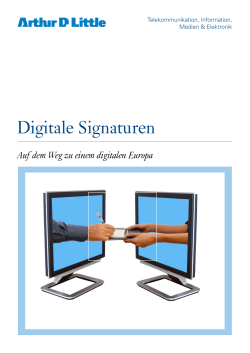 Digitale Signaturen