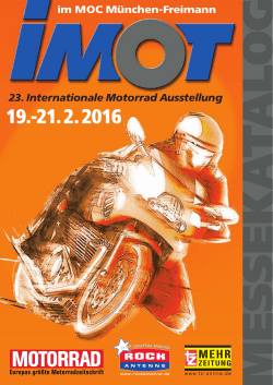 23. Internationale Motorrad Ausstellung