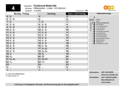 Haltestelle: Ferdinand-Nebel-Str.