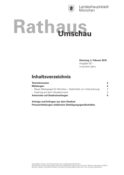 Neuer Mietspiegel für München – Stadt bittet um