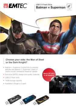 Batman v Superman Choose your side