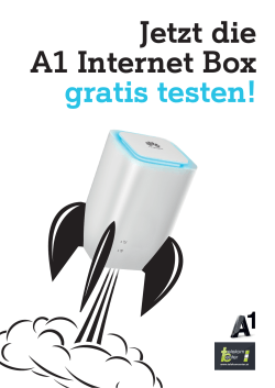 Jetzt die A1 Internet Box gratis testen!