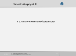Dip-pen Nanolithographie