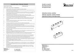 Hidravlična kretnica, razdelilec Hydraulic separation, heating