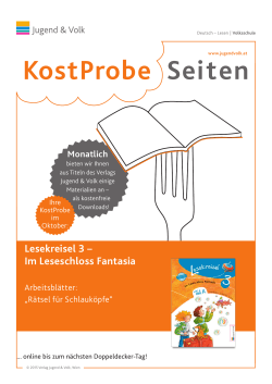 KostProbe Seiten - Verlag Jugend & Volk