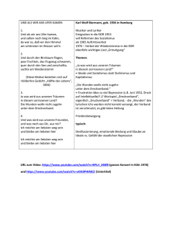 Lied und Interpretation &ndash; Wolf Biermann