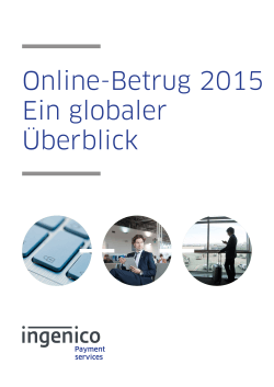 Online-Betrug 2015 Ein globaler Überblick