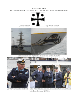 „admiral on bord“ sog. - “3 balls admiral” Marinestützpunkt Kiel