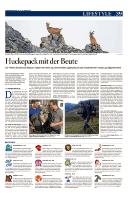 Huckepack mit der Beute