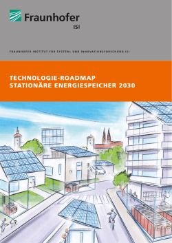 Technologie-Roadmap Stationäre Energiespeicher