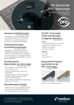 Die Vorteile der DFC&reg;-Technologie
