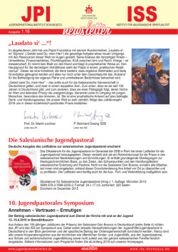 Jahresprogramm 2016