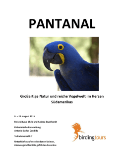 Gro&szlig;artige Natur und reiche Vogelwelt im Herzen