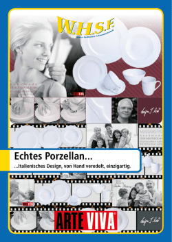 Echtes Porzellan