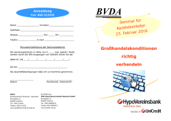 Gro&szlig;handelskonditionen richtig verhandeln