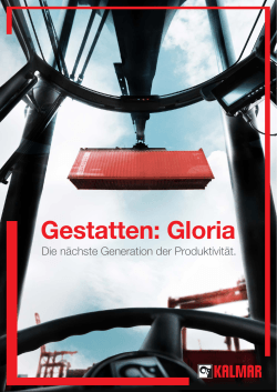 Gestatten: Gloria - BAMAG Maschinen AG