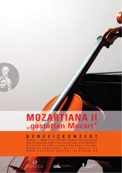 Programmheft Mozartiana II.indd - Megastore