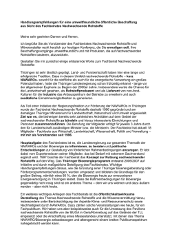 Handlungsempfehlungen f&uuml;r eine umweltfreundliche &ouml;ffentliche