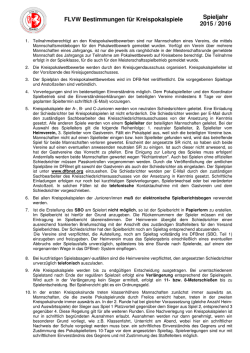 Durchf&uuml;hrungsbestimmungen Jugend Kreispokal 2015-2016