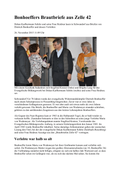 Bericht der "Mittelbayerischen Zeitung" vom 26.11