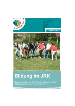 herunterladen - JRK: Bezirksverband Rheinhessen