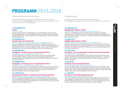 Staffel 2015 bis 2016 - ISTL-Bern