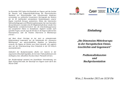 Programm - Österreichische Akademie der Wissenschaften