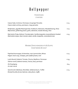 Dinner - Hyatt Regency Mainz