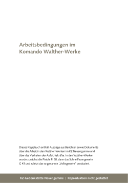 Walther-Werke - Offenes Archiv