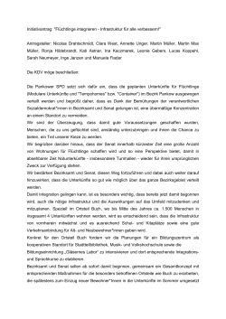 Initiativantrag der SPD Helmholtzplatz und SPD Karow-Buch