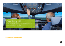 Lufthansa Flight Training setzt auf IMC Learning Suite zur