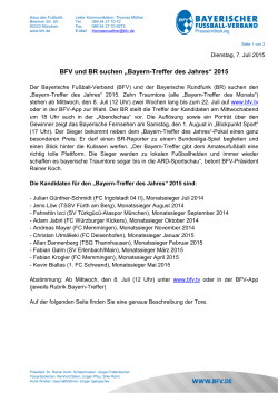 2015-07-07-BFV und BR suchen Bayern