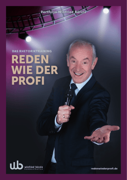 Reden wie der Profi…oder lieber nicht?