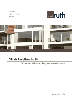 Objekt Rudolfstraße 19 - ruth