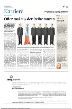 Interview - Musterbrecher
