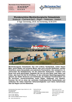 Wunderschöne Mecklenburgische Ostseeküste
