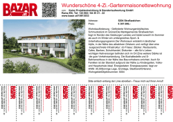 Wunderschöne 4-Zi.-Gartenmaisonettewohnung in