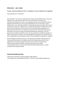 Lesen Sie hier weiter... - Verband der Volkshochschulen von